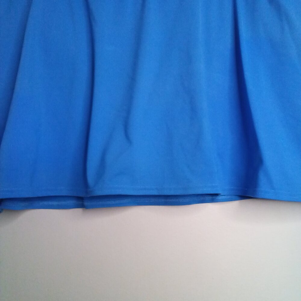 Lands' End Skort Swim Bottom Women 16 Bikini With Skirt Blue - Picture 5 of 12